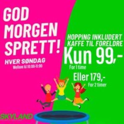 God morgen sprett hver søndag!